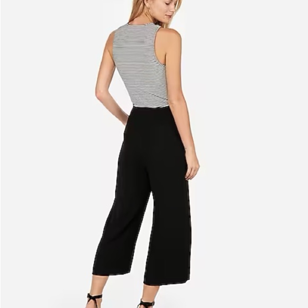 Good Luck Gem Cropped Culottes, Size L